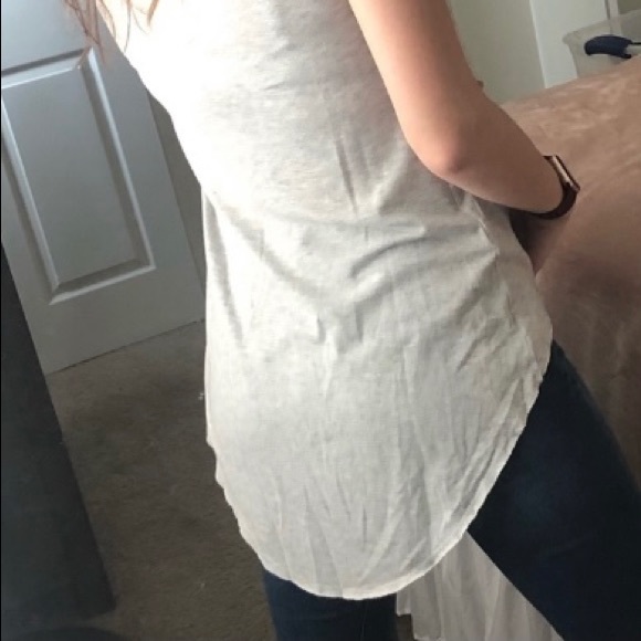 Express Hi-lo Wrap Top - Picture 4 of 6